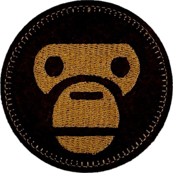 Pack of 2 Large Baby Milo Iron on Patch Baby Monkey Iron on Patch Monkey Patch - Picture 11 of 11